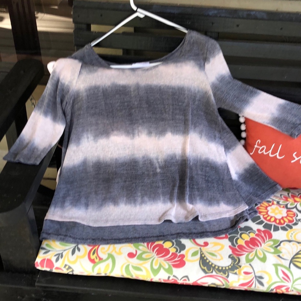 Grey Tye Died Sweater